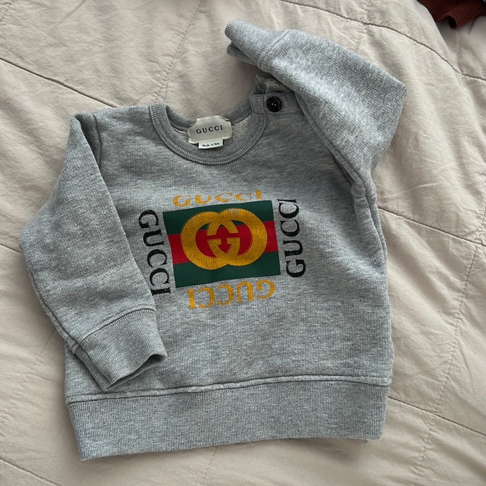 Gucci baby sweater for 3-8 months baby unisex